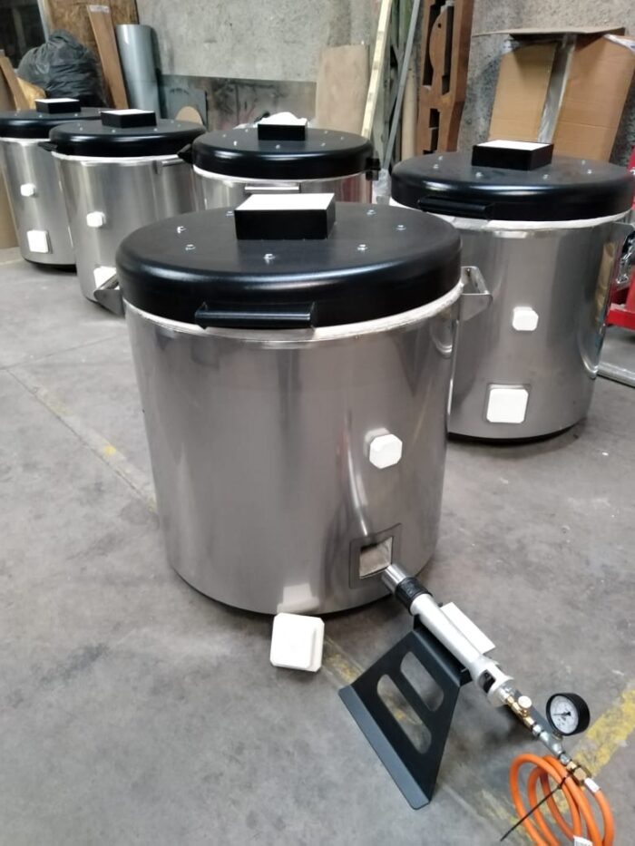 Modelo # 130 - Horno circular tipo baúl (carga por arriba) - Imagen 3