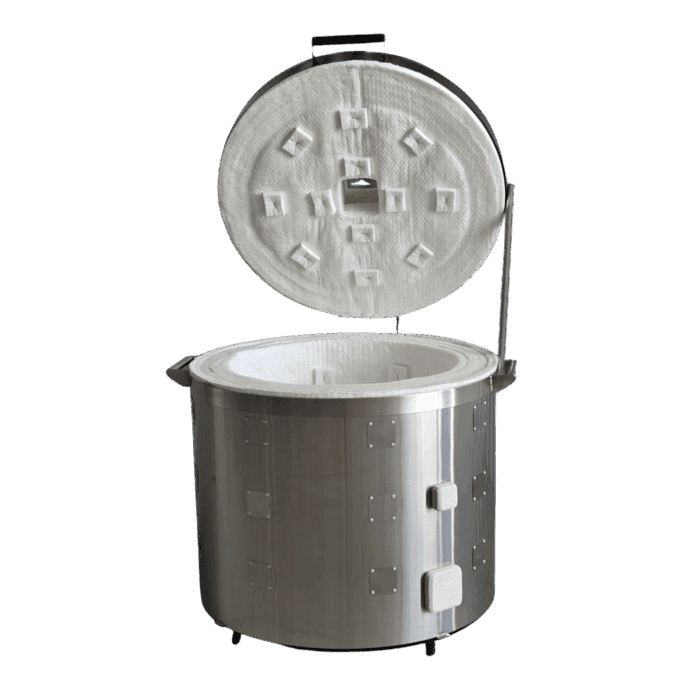 Modelo # 130 - Horno circular tipo baúl (carga por arriba) - Imagen 2